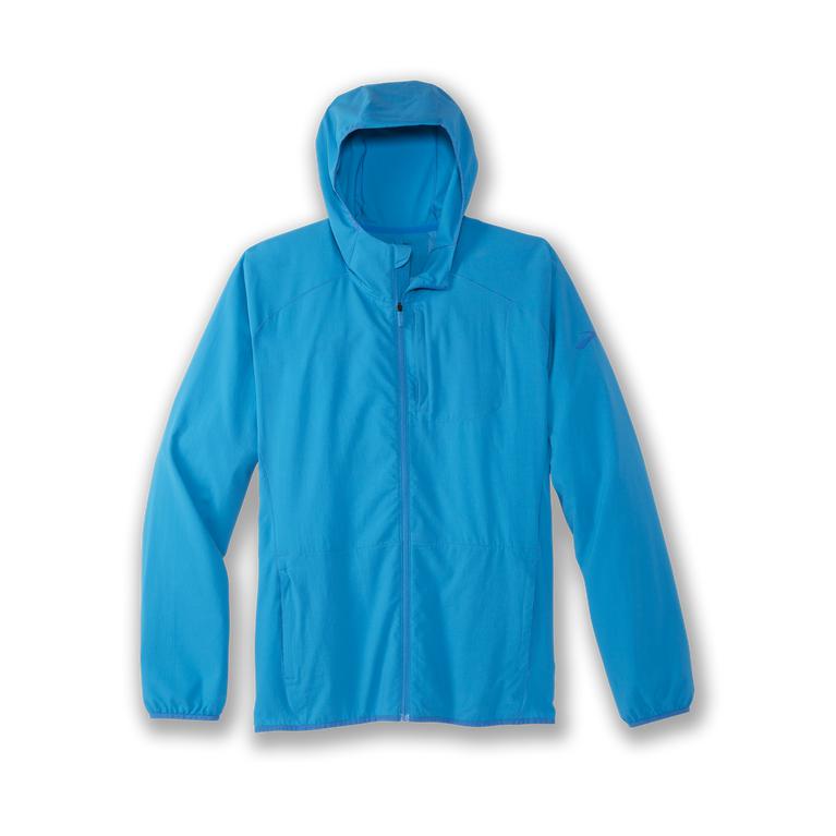 Brooks Men's Canopy Running Jackets - Electric Blue (CTIR06754)